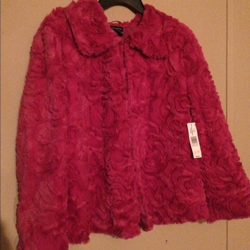 New direction faux fur jacket